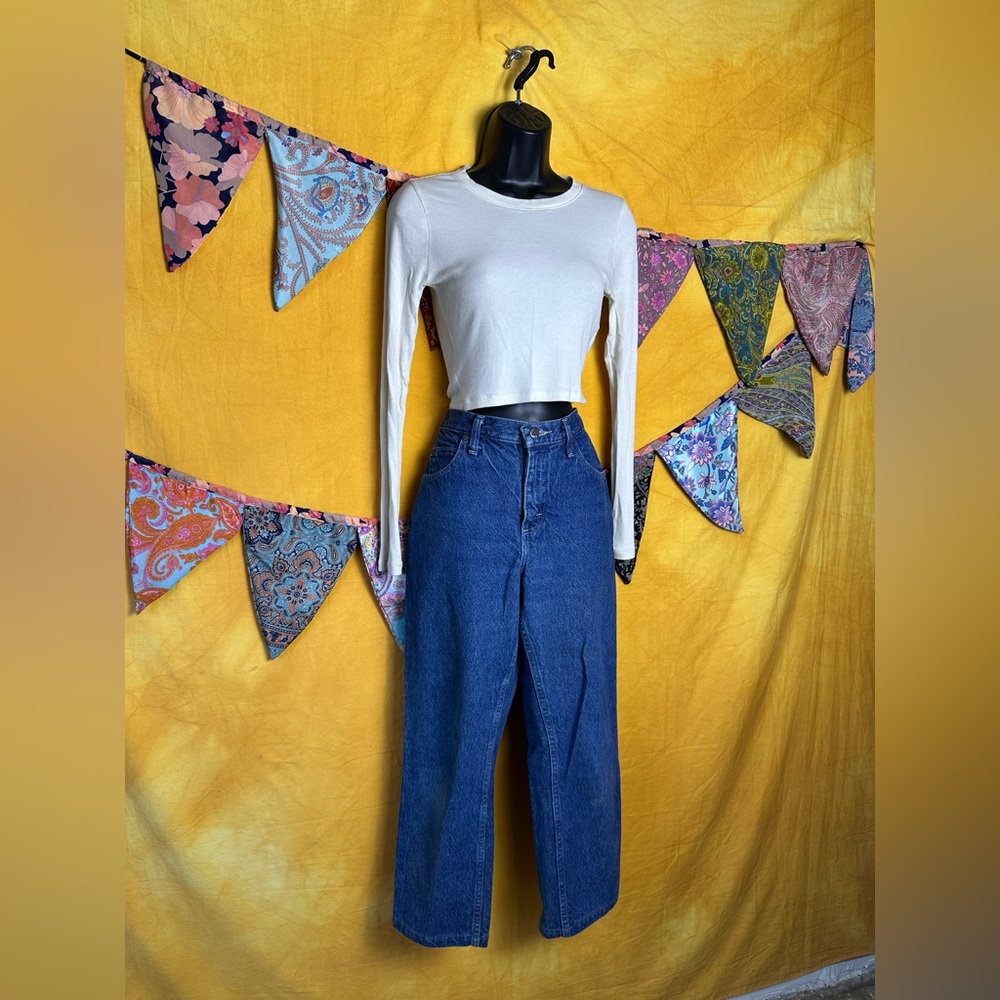 Women’s Lee Relaxed Fit Straight Leg Jeans size 6P RN#130273